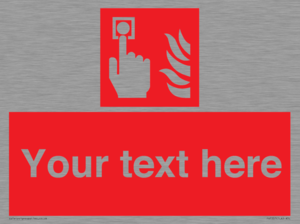 Custom Fire Alarm call point